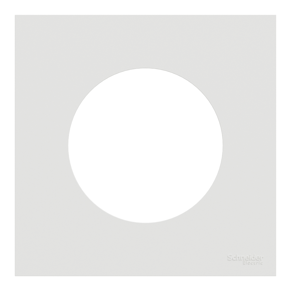 Odace lot 168 plaques 1 poste blanc